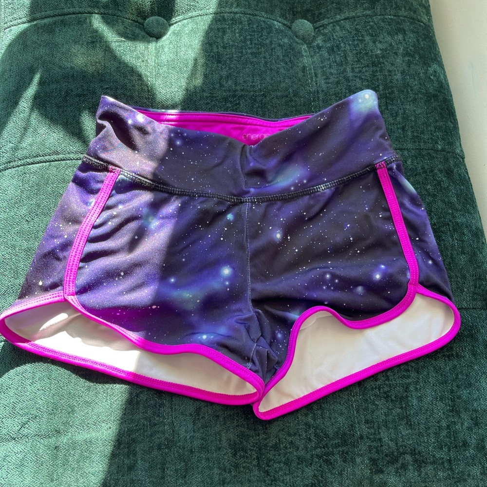 Galaxy print shorts